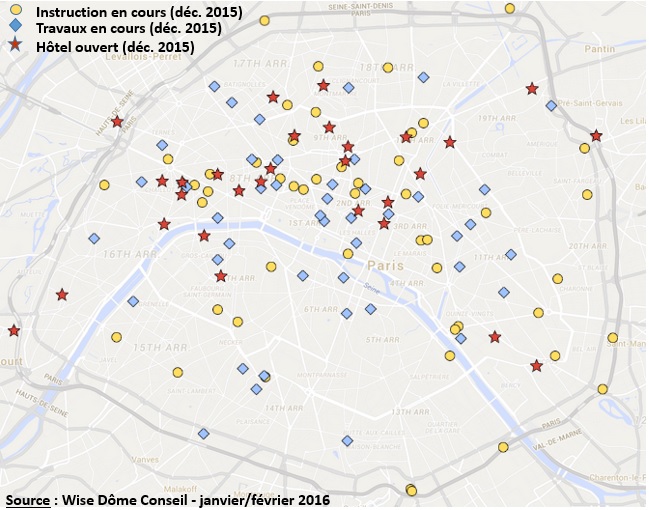 Wisedome - cartes des projets hôteliers parisiens v2